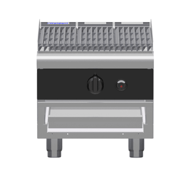 Waldorf Bold Chlb8450G B 450Mm Gas Chargrill Low Back Version Bench Model - Whisk Hospitality - CHLB8450G-B
