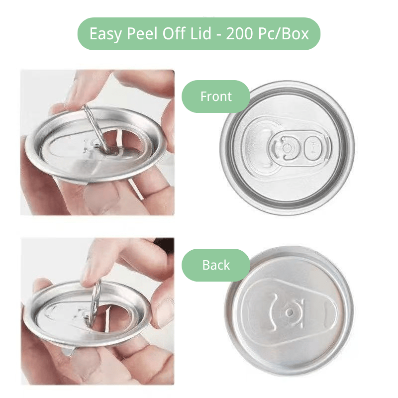 Electric Can Sealing Machine - Solid Small End Lid - Whisk Hospitality - 623152