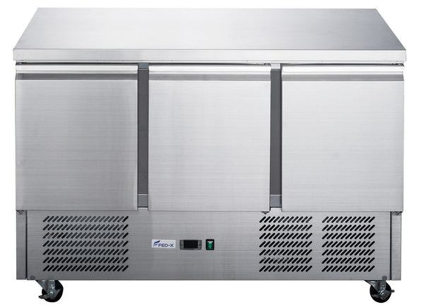 FED-X Compact Workbench Fridge - XGNS1300B - Whisk Hospitality - XGNS1300B