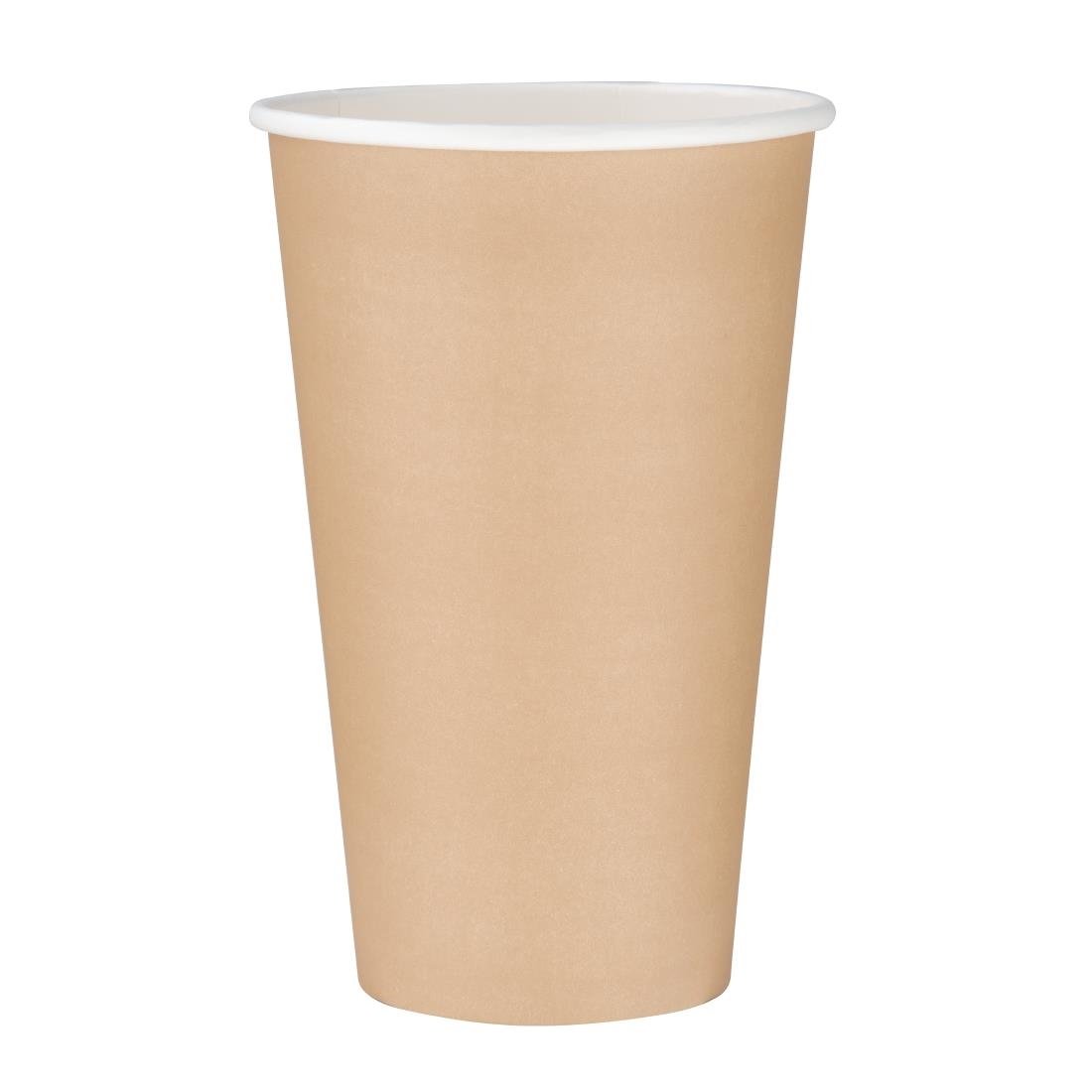 Fiesta Recyclable Hot Cup Single Wall Kraft 455ml (Sleeve 50) GF035 - Whisk Hospitality - GF035