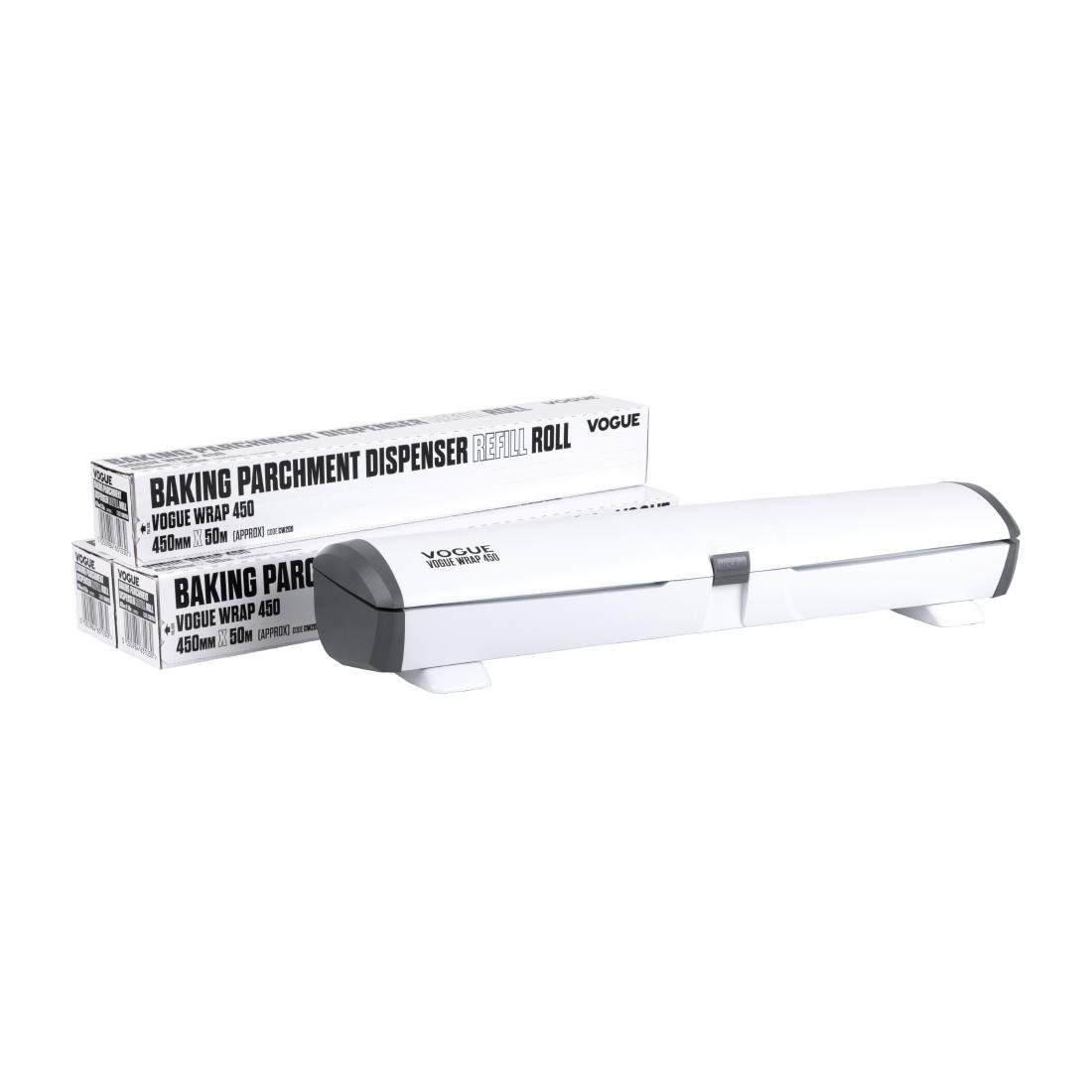 Vogue Wrap 450 Parchment Dispenser & Refill Bundle SA788 - Whisk Hospitality - SA788