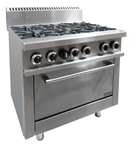 Hargrill HAR - OR900 6 Burner Oven Range - Whisk Hospitality - 3PA-7355-HAR-OR900
