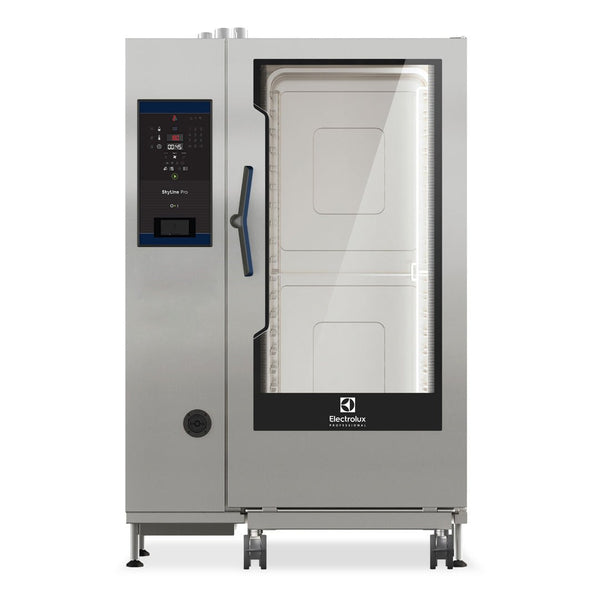 Electrolux SkyLine Pro 20 x 2/1GN Gas Direct Steam Combi Oven with Digital Controls ECOG202C2U0 - Whisk Hospitality - ECOG202C2U0