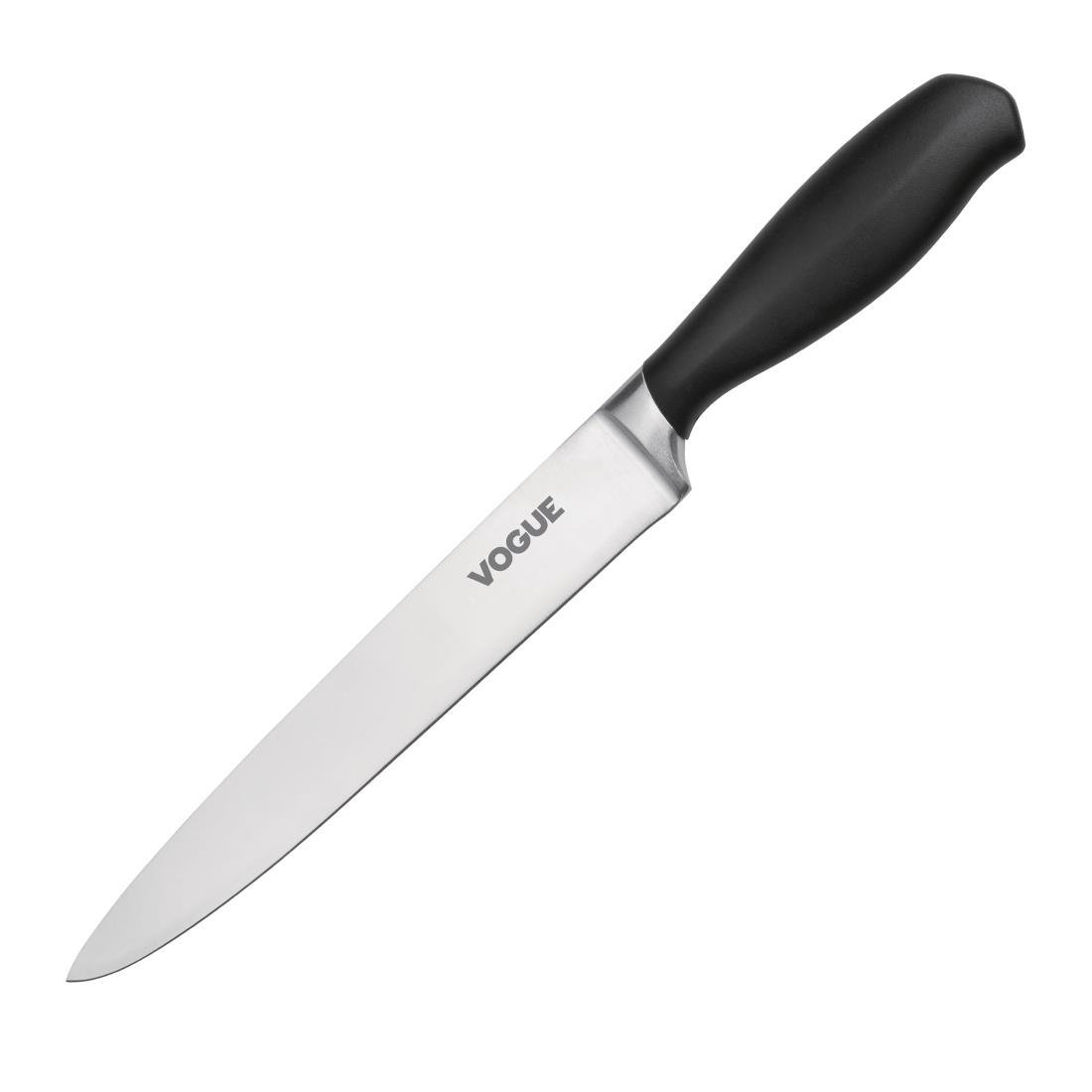 Vogue Soft Grip Carving Knife St/St - 200mm 8" GD758 - Whisk Hospitality - GD758