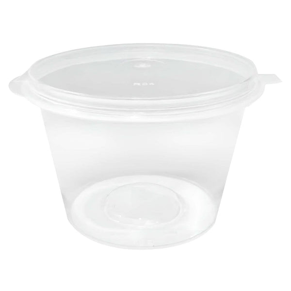 Fiesta Recyclable Portion Pot with Lid - 100ml (Pack 50) HZ578 - Whisk Hospitality - HZ578