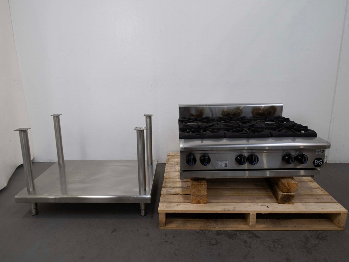 B&S BT - SB6 6 Burner Cooktop - Whisk Hospitality - 845582