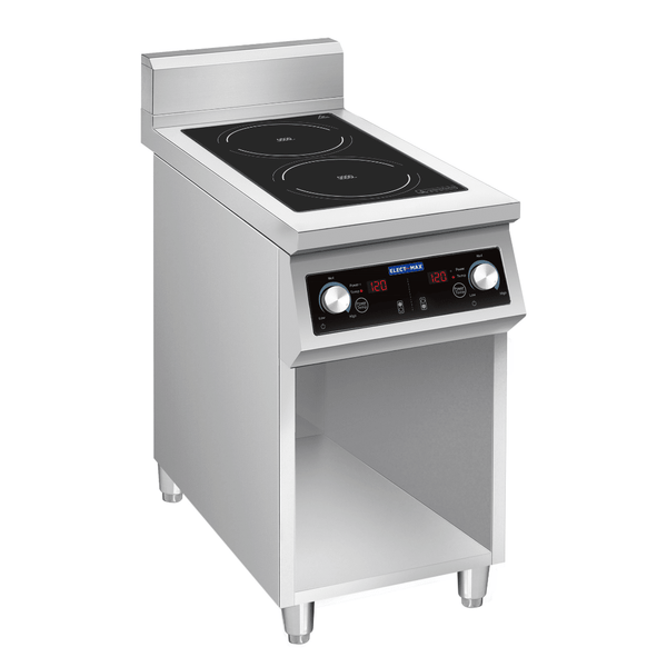 Electmax 700 Series Induction 2-Burner Cooker with Splashback EIC7-400P - Whisk Hospitality - EIC7-400P