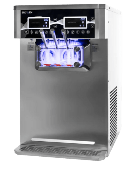 Brullen i26 PRO Twin System Soft Serve & Acai (Air Mix Pump / Pasteurised) - Whisk Hospitality - BRUi26TS-AMPP