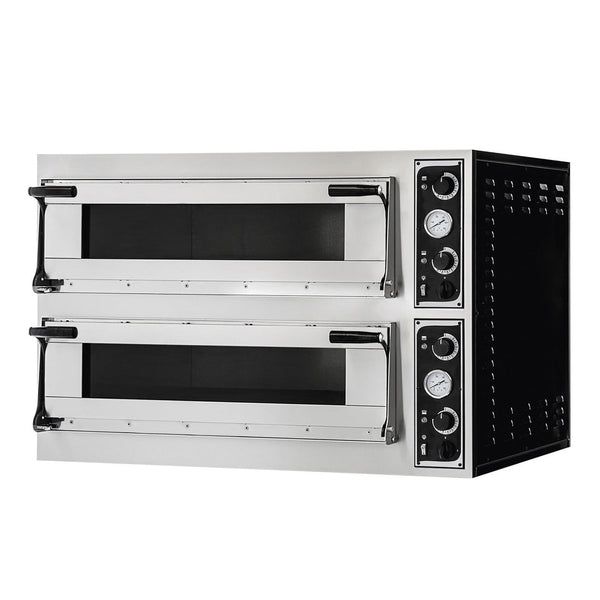 Baker Max TP-2-SD Prisma Food Pizza Ovens Double Deck 12 x 35cm - Whisk Hospitality - TP-2-SD