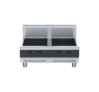 Waldorf Bold Inb8400R5F B 900Mm Electric Induction Cooktop Bench Model - Whisk Hospitality - INB8400R5F-B