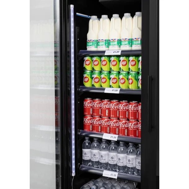 Polar G - Series Multideck Fridge with Double Doors GP485 - A - Whisk Hospitality - GP485-A