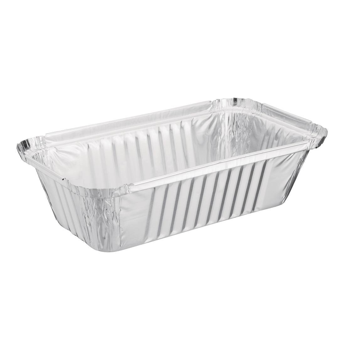 Fiesta Recyclable Rectangular Foil Container - 660ml 200x109mm (Pack 500) CD951 - Whisk Hospitality - CD951