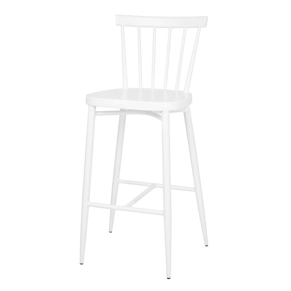 Bolero Windsor Aluminium Stools White (Set 2) DP719 - Whisk Hospitality - DP719