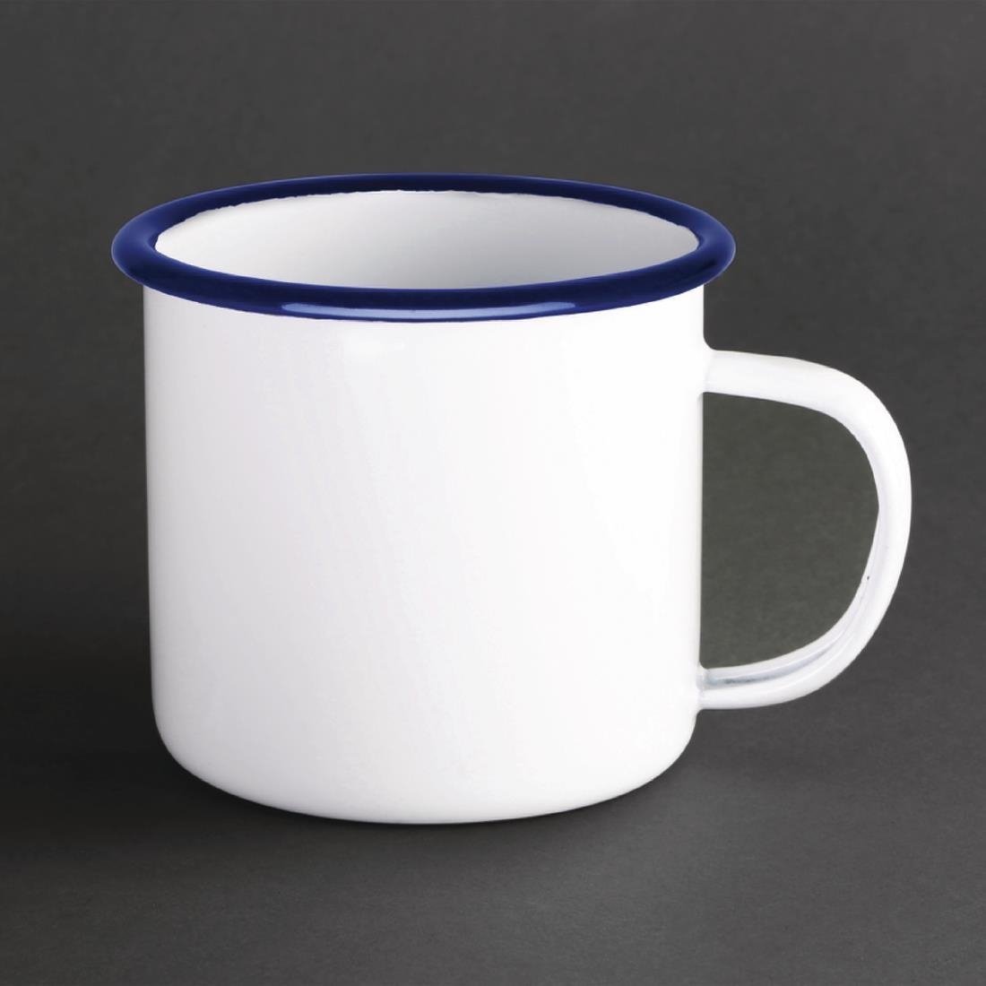 Olympia Enamel Mug - 350ml (Box 6) GM516 - Whisk Hospitality - GM516