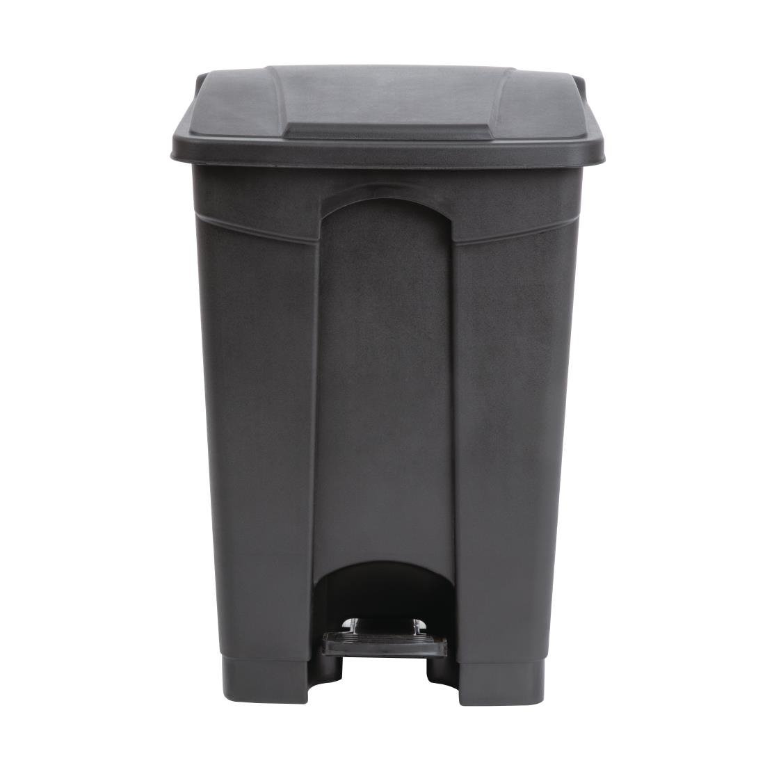 Jantex Kitchen Pedal Bin Black - 45Ltr CW722 - Whisk Hospitality - CW722