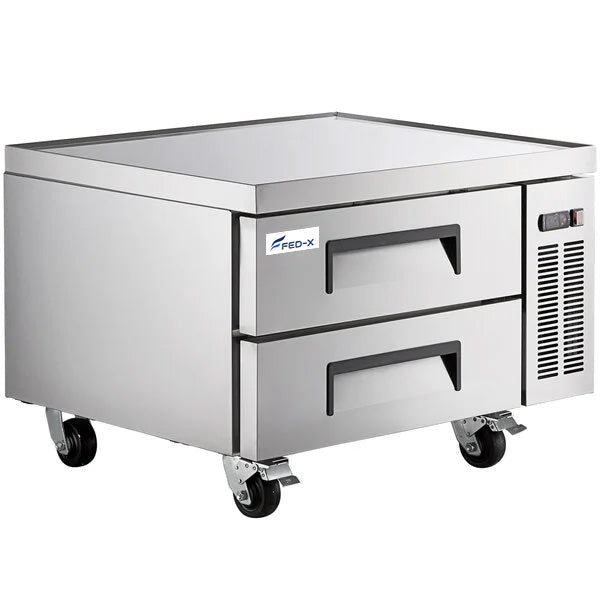 FED-X Chef Base Refrigerated Drawer Bench 184L - XCB-36 - Whisk Hospitality - XCB-36
