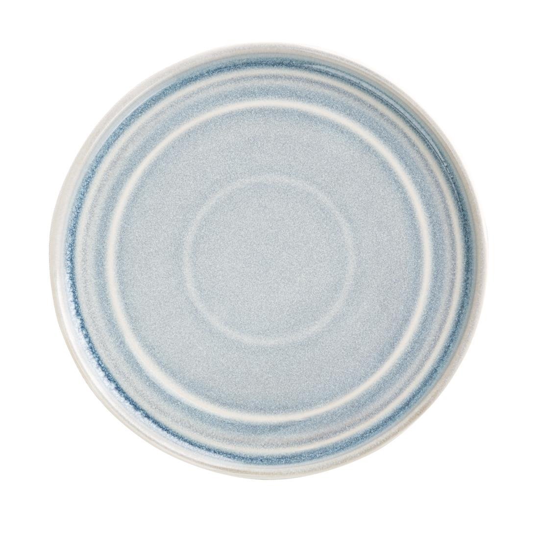 Olympia Cavolo Ice Blue Flat Round Plate - 220mm (Box 6) FB568 - Whisk Hospitality - FB568