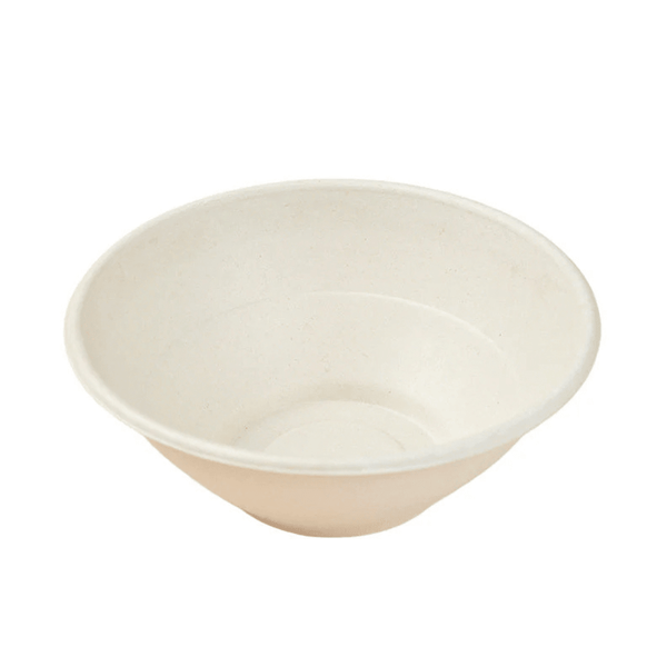PakMax 40oz Deep Sugarcane Bowl DB-198-40W - Whisk Hospitality - DB-198-40W