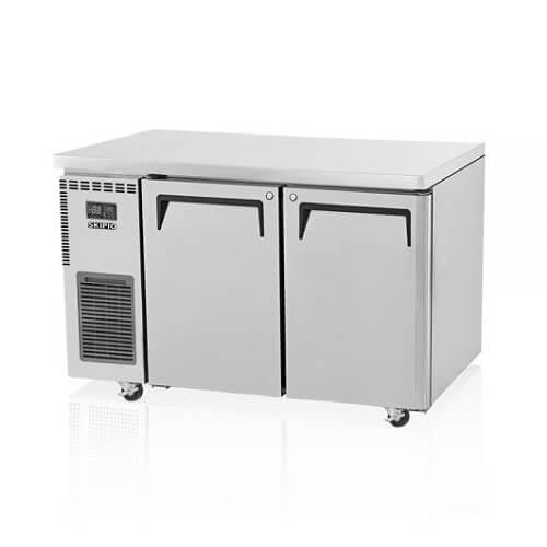 Skipio SUR12 - 2 Double Door Undercounter Fridge 280 Ltr - Whisk Hospitality - SUR12-2