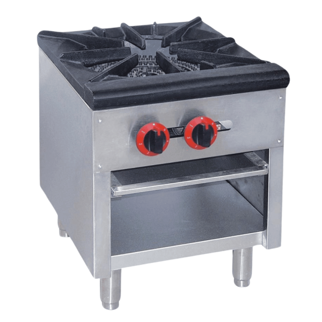 GASMAX Gas Dual Ring Single Burner Single Hob RB - 1E - Whisk Hospitality - RB-1E