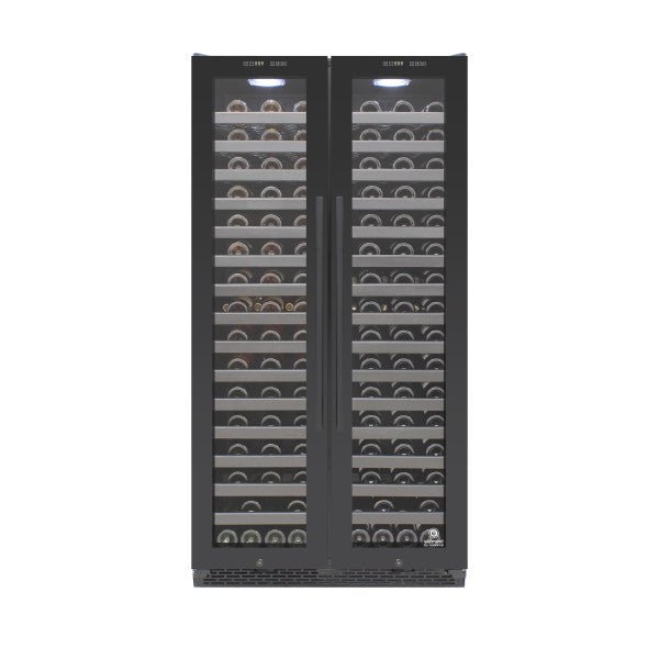 Vinotemp Dual - Zone Wine Cooler β 184 - Bottle Capacity (Frameless Glass Door) - Whisk Hospitality - EL-36TD180