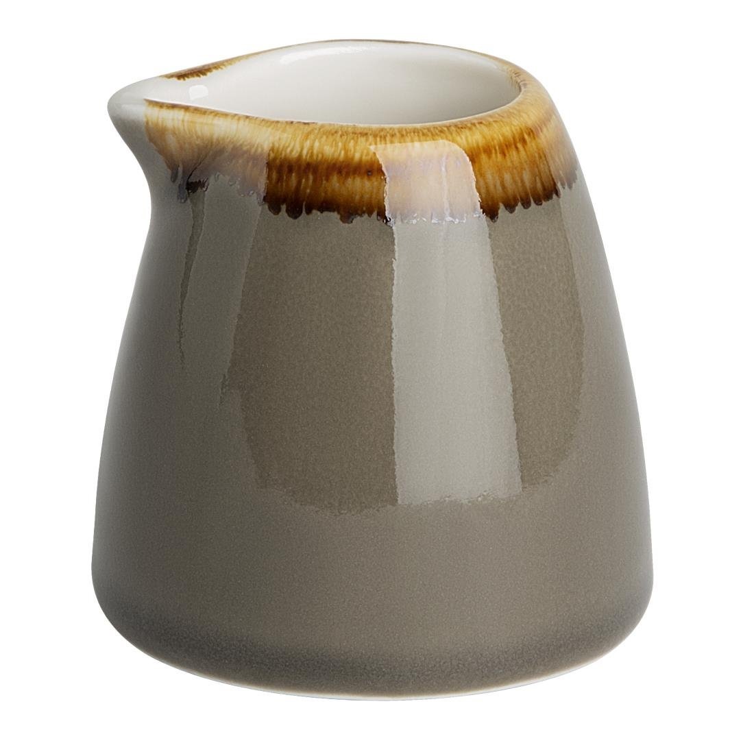 Olympia Kiln Smoke Milk Jug - 96ml 3oz (Box 6) DA430 - Whisk Hospitality - DA430