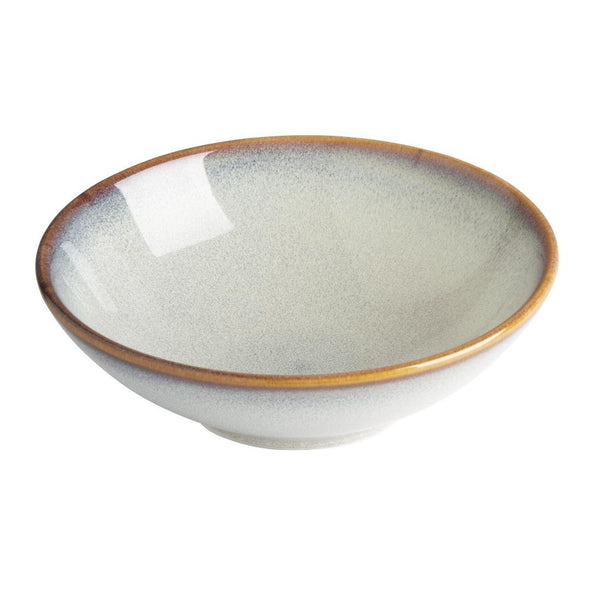 Olympia Drift Grey Plain Coupe Bowl - 155x48mm (Box 6) FU192 - Whisk Hospitality - FU192