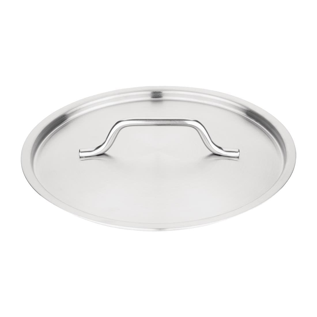 Vogue Lid St/St - 240mm 9 1/2" M950 - Whisk Hospitality - M950