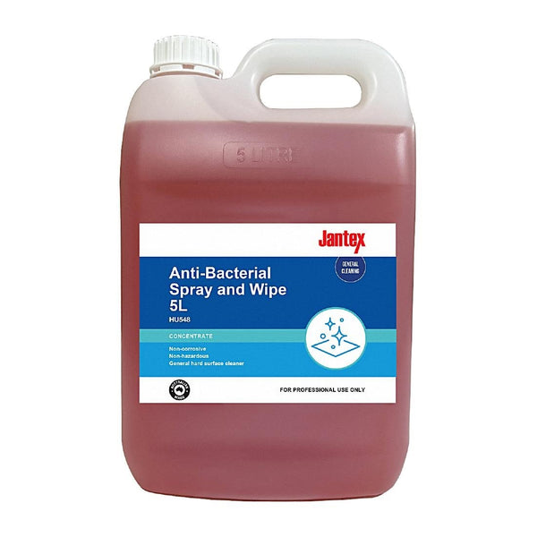 Jantex Anti - Bacterial Spray and Wipe Concentrate - 5Ltr HU548 - Whisk Hospitality - HU548