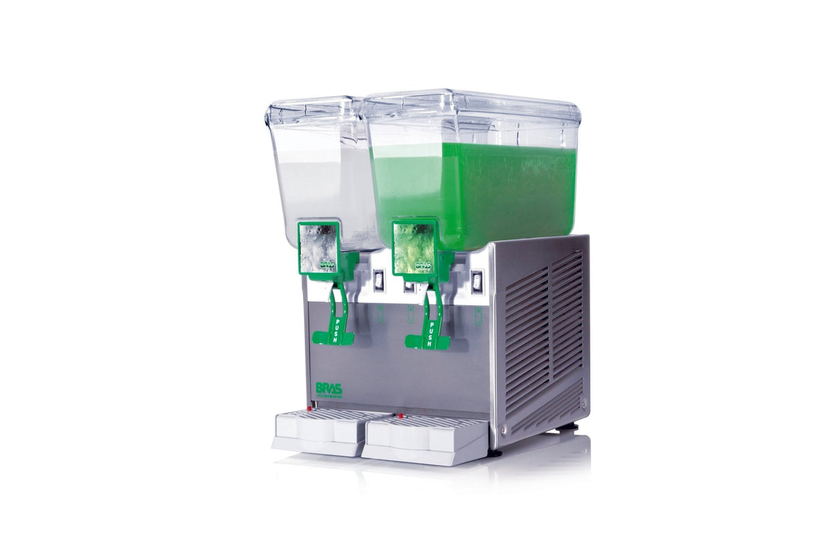 BRAS Maestrale Extra 2 AA Cold Drink Dispenser 2 x 12L - Whisk Hospitality - 1060225050