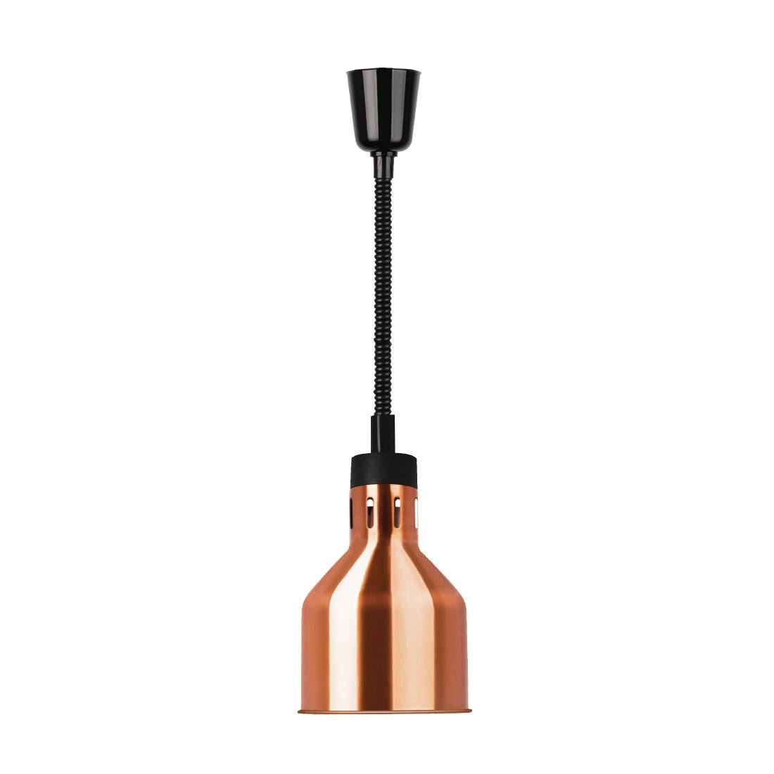Retractable Heat Shades - Copper Finish DR757 - A - Whisk Hospitality - DR757-A