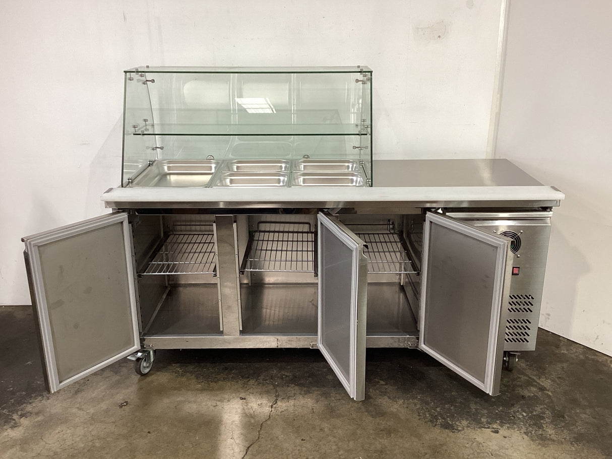 FED - X XTHP3100SALGC Salad Prep Fridge - Whisk Hospitality - 855325