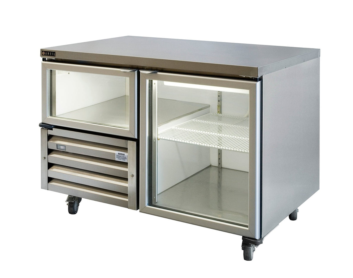 Anvil Glass Door Under Bar UBG1200(H) - Whisk Hospitality - UBG1200(H)