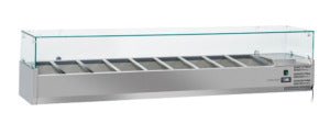 Anvil 2000 Glass Refrigerated Ingredient Well VRX2000 - Whisk Hospitality - VRX2000