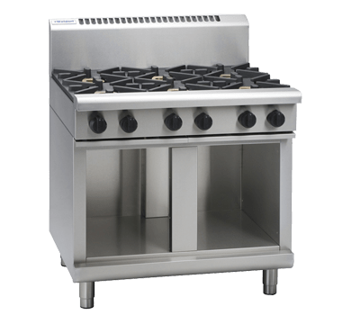 Waldorf 800 Series Rn8600G Cb 900Mm Gas Cooktop Cabinet Base - Whisk Hospitality - RN8600G-CB