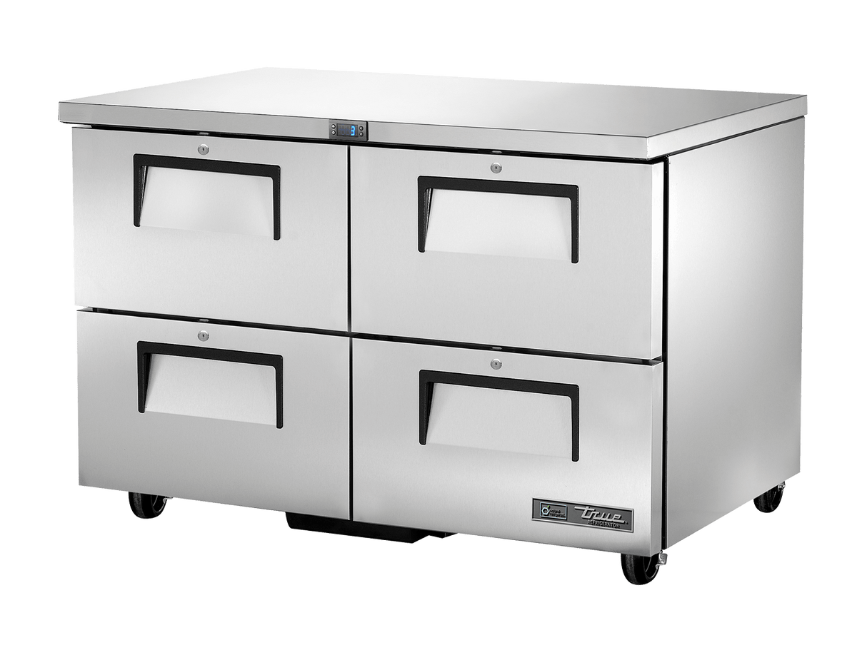True Refrigeration Four Drawered Refrigerator - TUC - 48D - 4 - HC - Whisk Hospitality - TUC-48D-4-HC