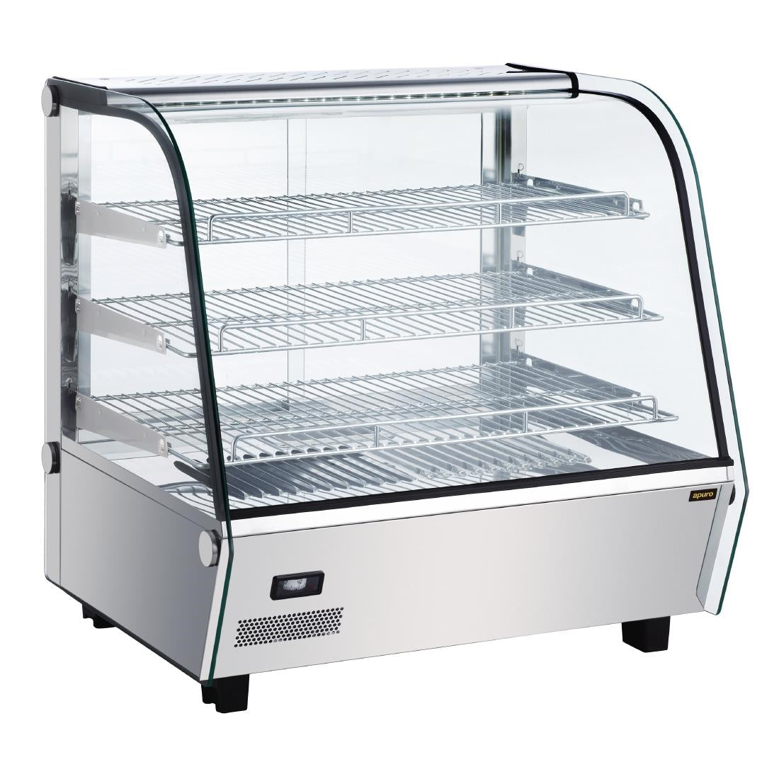 Apuro Heated Display Merchandiser - 120Ltr CD231 - A - Whisk Hospitality - CD231-A