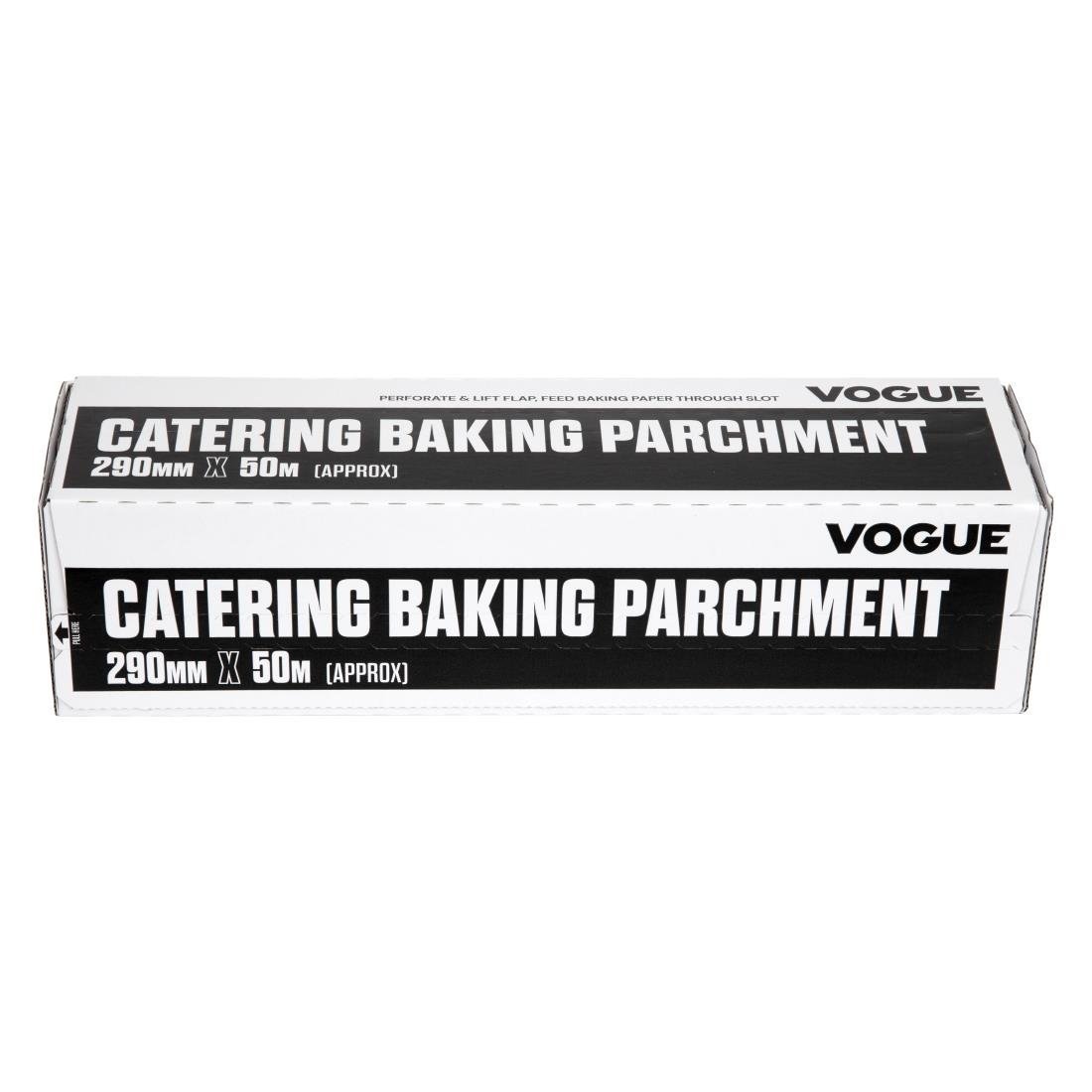 Vogue Cutter Box Baking Parchment - 290mm x 50m CF349 - Whisk Hospitality - CF349