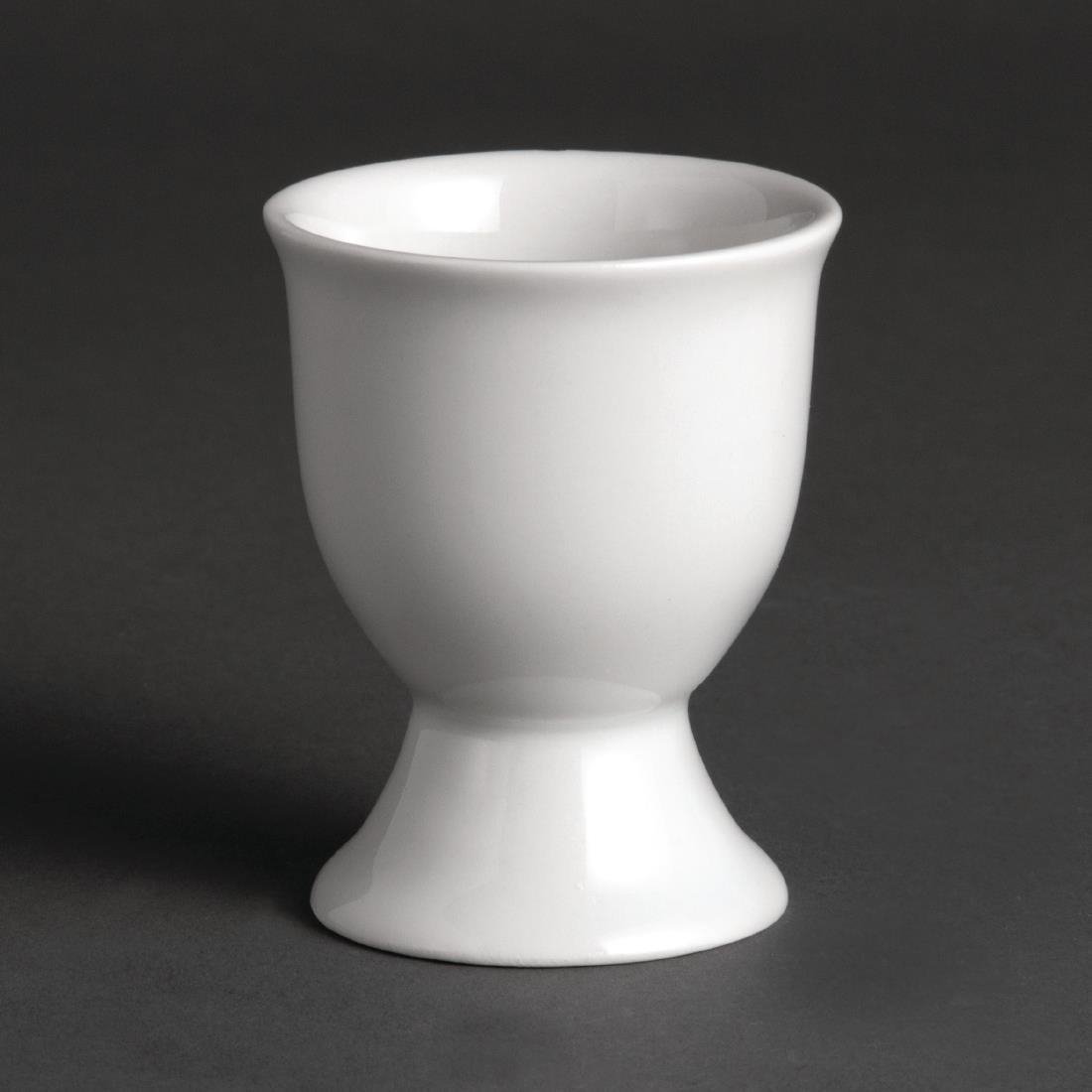 Olympia Whiteware Egg Cup - 50x68mm 2x2 3/4" (Box 12) U814 - Whisk Hospitality - U814