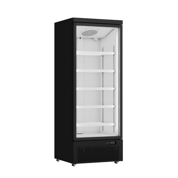Thermaster Door Supermarket Fridge Black LG-600BGBM - Whisk Hospitality - LG-600BGBM