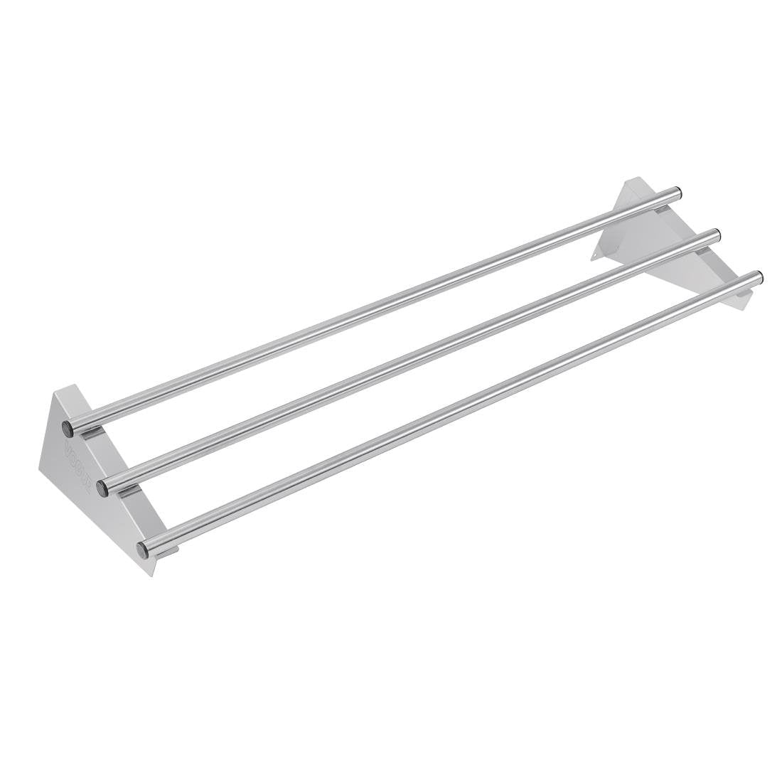 Vogue St/St Tubular Wall Shelf - 1200(w) x 300(d)mm CD551 - Whisk Hospitality - CD551