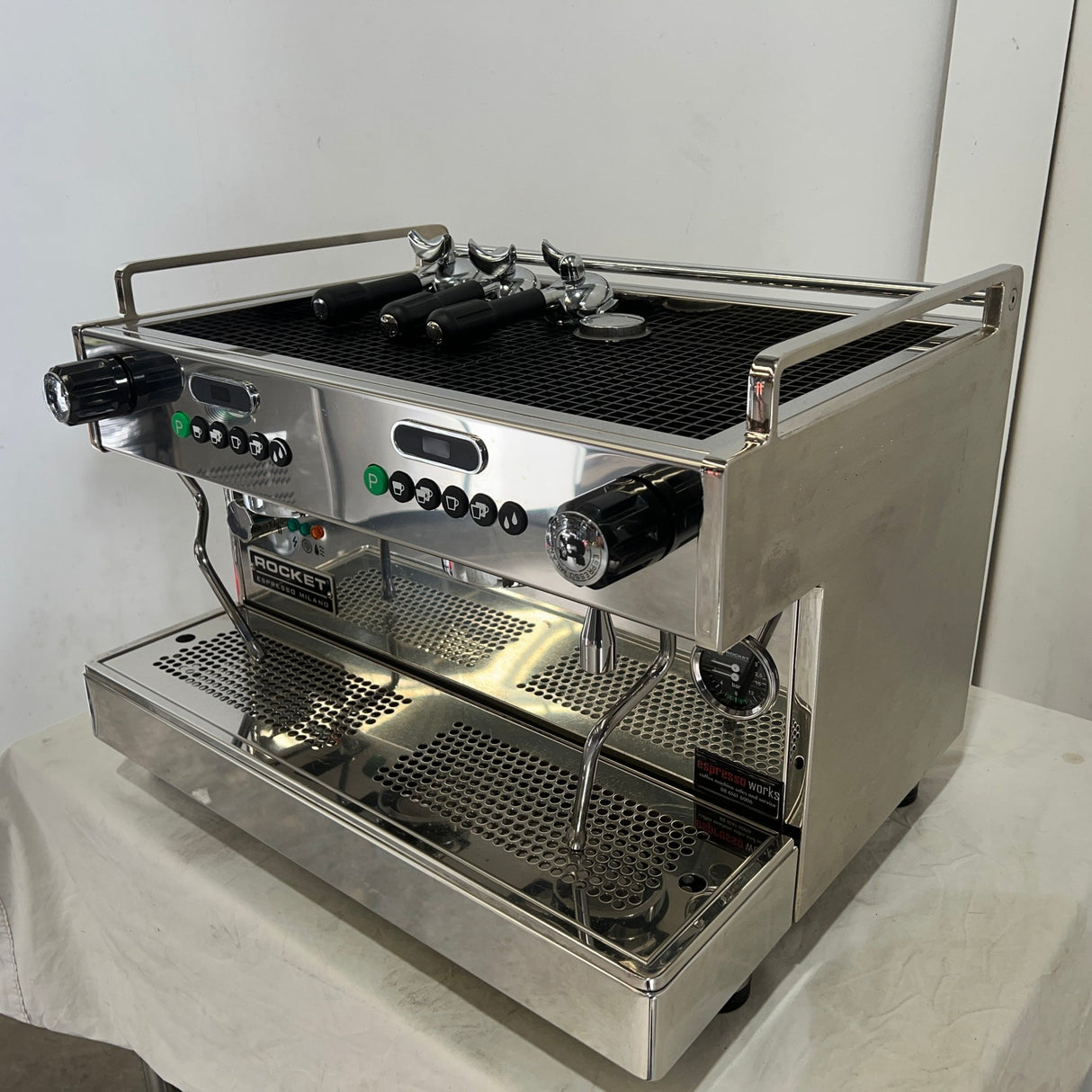 Rocket Timer A2 2 Group Volumetric Coffee Machine - Whisk Hospitality - 820461