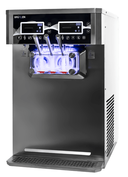 Brullen i26 PRO Twin System Soft Serve & Acai (Air Mix Pump / Pasteurised) - Whisk Hospitality - BRUi26TS-AMPP