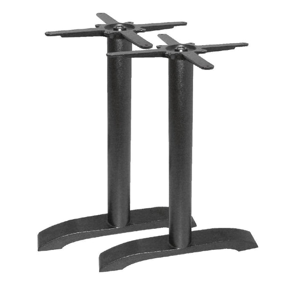 Bolero Cast Iron Twin Leg Table Base DN642 - Whisk Hospitality - DN642