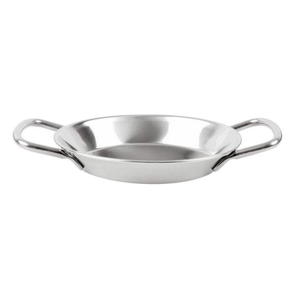 Olympia Table Presentation Mini Paella Pan Stainless Steel - 120mm HY103 - Whisk Hospitality - HY103