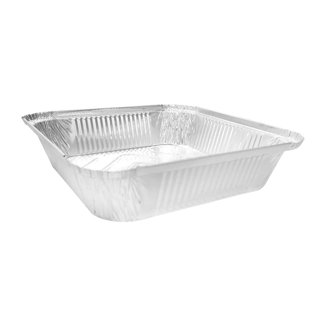 Fiesta Recyclable Deep Foil Container - 245x245x59mm (Pack 200) DZ892 - Whisk Hospitality - DZ892