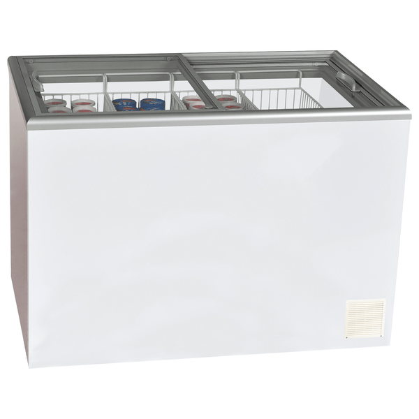 Nova 4 GSL 426L Flat Top Chest Freezer with Glass Sliding Lids - Whisk Hospitality - Nova-4-GSL