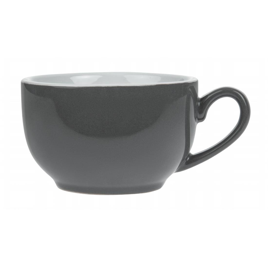 Olympia Cafe Coffee Cup Charcoal - 230ml 8fl oz (Box 12) GK075 - Whisk Hospitality - GK075