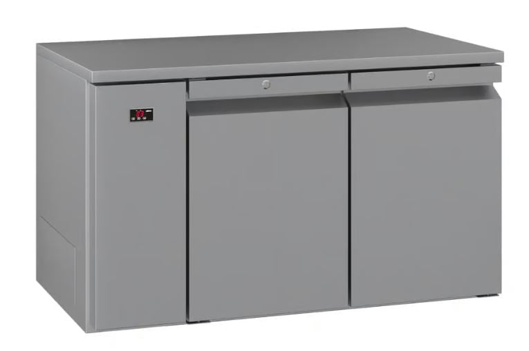 Williams HO2RSSD-00F Opal 2 Door Undercounter Fridge - Whisk Hospitality - 3PA-7052-110115