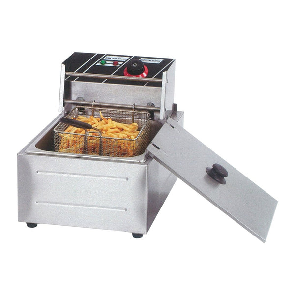 Electmax Single Tank Electric Fryer 2.4kw - TEF - 81KW - Whisk Hospitality - TEF-81KW